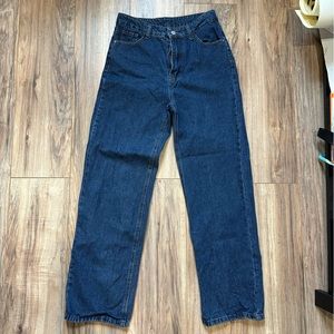 Blue Denim Mom Jeans